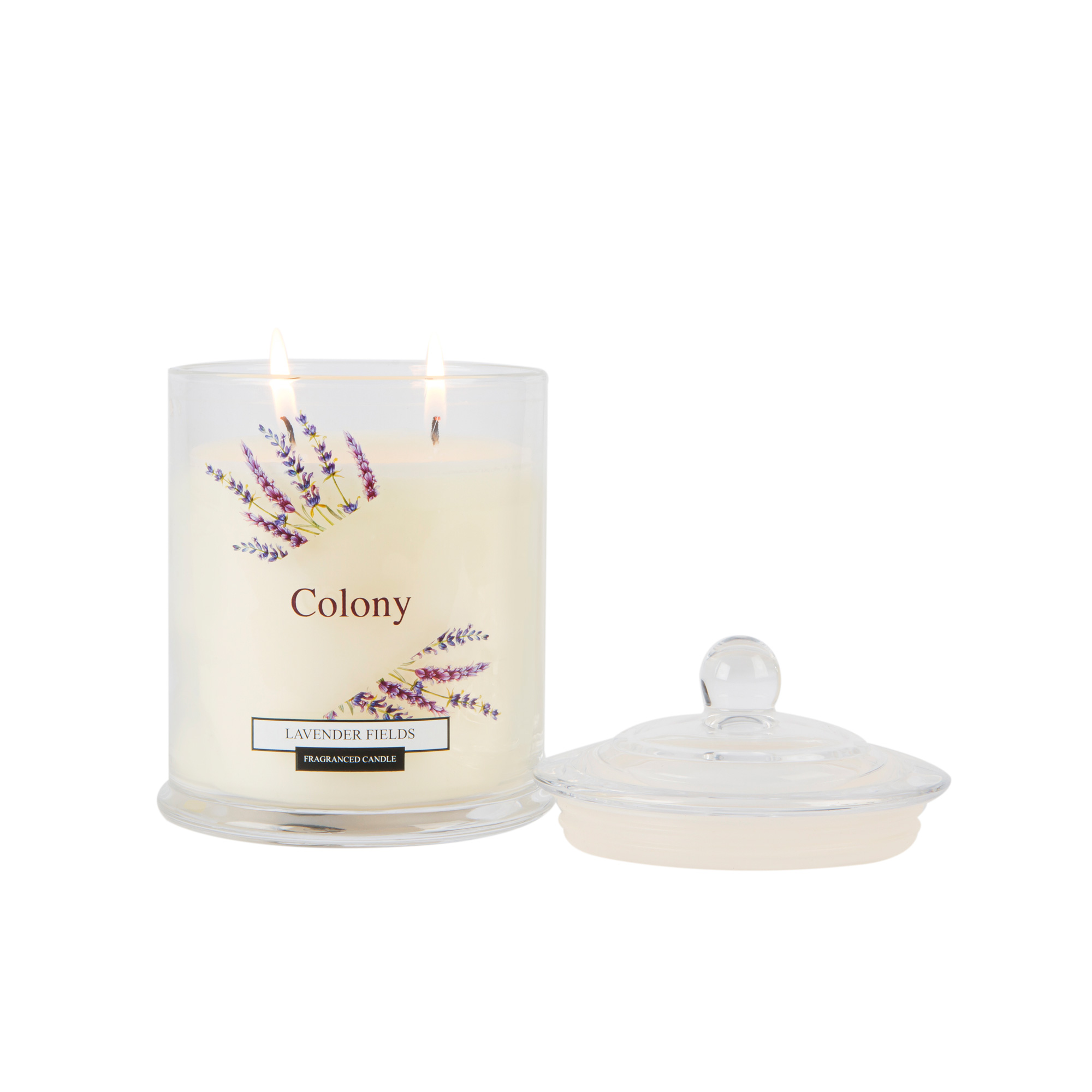 Lavender Fields Candle Jar image number null